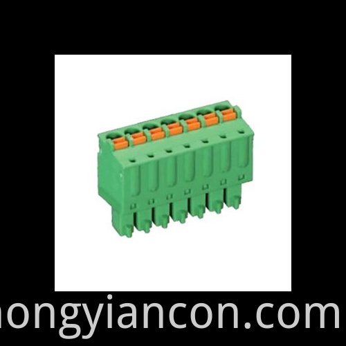 3 81mm 180 Degree Plug In Terminal Block Png